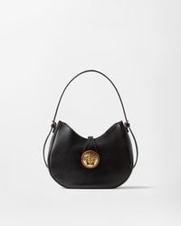 Versace - Emblème Nappa Hobo Bag - Lyst