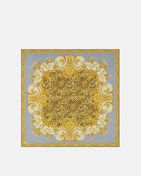 Versace - Cheetah Foulard Large Silk Foulard 35.4" - Lyst