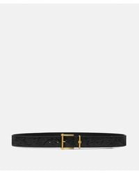 Versace - Barocco Leather Belt 1.2" - Lyst