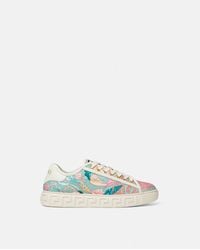 Versace - Underwater Barocco Greca Sneakers - Lyst