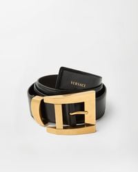 Versace - Ledergürtel 4 Cm - Lyst