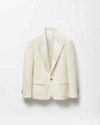 Versace - Stretch Wool Blazer - Lyst
