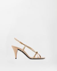 Versace - Valentina Satin Sandals 80 Mm - Lyst