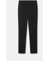 Versace - Wool Tapered Formal Pants - Lyst
