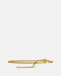 Versace - Safety Pin Kettengürtel 1,5 Cm - Lyst