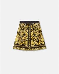 Versace - 'Barocco' Short Skirt - Lyst