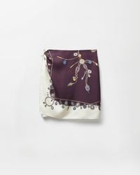Versace - Printed Silk Skirt - Lyst