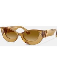Versace - Peggy Cat-Eye Sunglasses - Lyst
