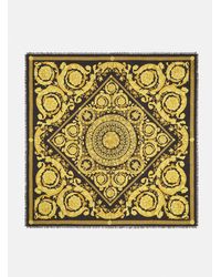 Versace - Scialle Con Frange - Lyst