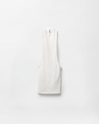 Versace - Embroidered Stretch Cotton-Jersey Tank Mini Dress - Lyst