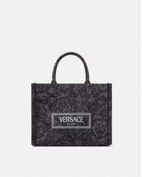Versace - Barocco Athena Small Tote Bag - Lyst
