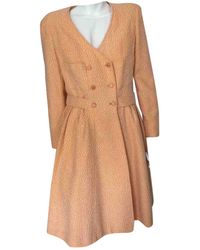 Chanel Cappotti in lana arancione