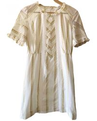 Sandro Spring Summer 2019 Mini kleid - Weiß