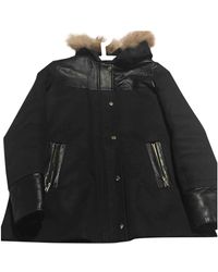 Sandro Kurzmäntel - Schwarz