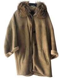Isabel Marant Shearling Parka - Multicolour