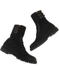 Chanel Botas moteras - Negro