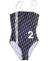 Chanel Einteiliger Badeanzug - Blau