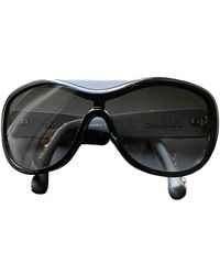 Chanel Gafas oversize - Negro