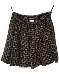 Chanel Minigonna Tweed - Nero
