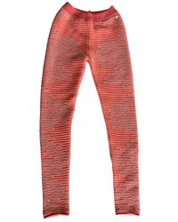 Chanel Leggings in Cachemire - Arancione