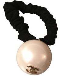 Chanel Accesorio para la cabeza de Lona - Negro