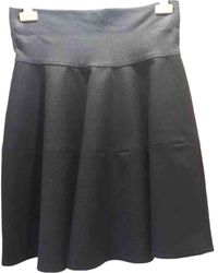 Brunello Cucinelli Falda en lana gris \N