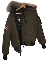 Canada Goose Chilliwack Khaki Polyester Coats - Multicolour