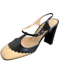 Chanel Leder Pumps - Schwarz