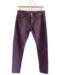 Burberry jeans bordeaux sale