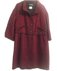 Chanel Abrigo de Lana - Multicolor