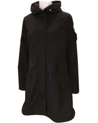 Moncler Mantel en Polyester Noir