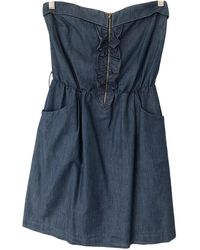 Sandro Mini kleid - Blau