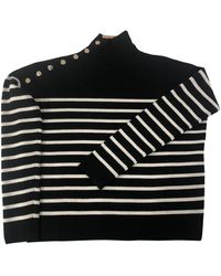 Maje Black Wool Knitwear