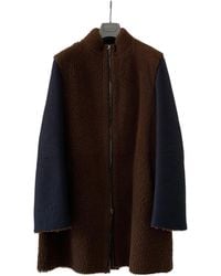 Marni Schaf Mantel - Braun
