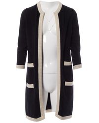 Chanel Chaqueta de punto de Cachemira - Negro