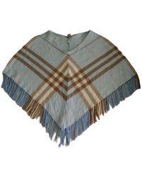 Burberry Cashmere Poncho - Multicolour