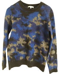 Sandro Wolle Pullover - Blau