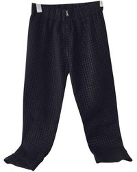 Marni Pantaloni in cotone nero