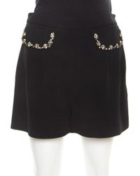 Miu Miu Shorts - Schwarz