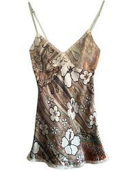 Sandro Seide Spaghettiträgertop - Mehrfarbig