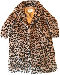 Max Mara Teddy Bear Icon Wool Coat - Natural