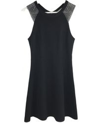 Sandro Wolle Kleider - Schwarz