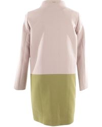 Herno Vest \N en Coton Beige - Multicolore