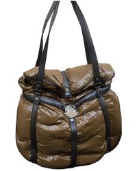 Moncler Sac à main en Cuir Marron
