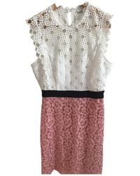 Sandro SS19 Spitze Mini kleid - Pink