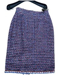 Chanel Tailleur Tweed - Blu