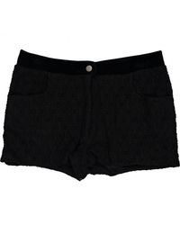 Chanel Shorts in Cotone Nero