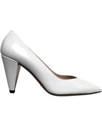 Sandro Leder Pumps - Weiß