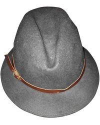 Sandro Black Wool Hats