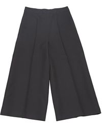 Valentino \n Black Wool Trousers